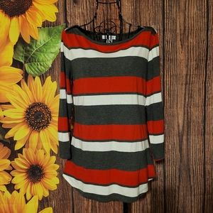 Liz Claiborne Striped Top